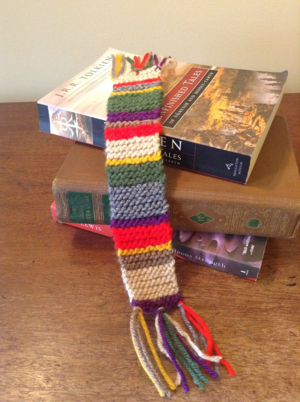 Fourth Doctor Scarf Bookmark