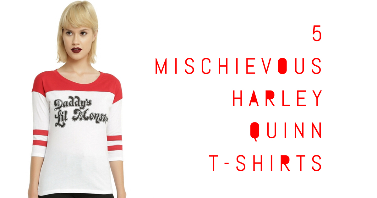 5 Mischievous Harley Quinn T-Shirts