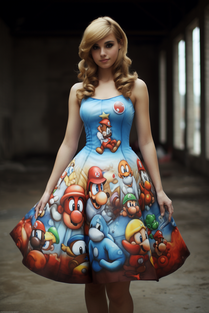 Super Mario Character Dress
