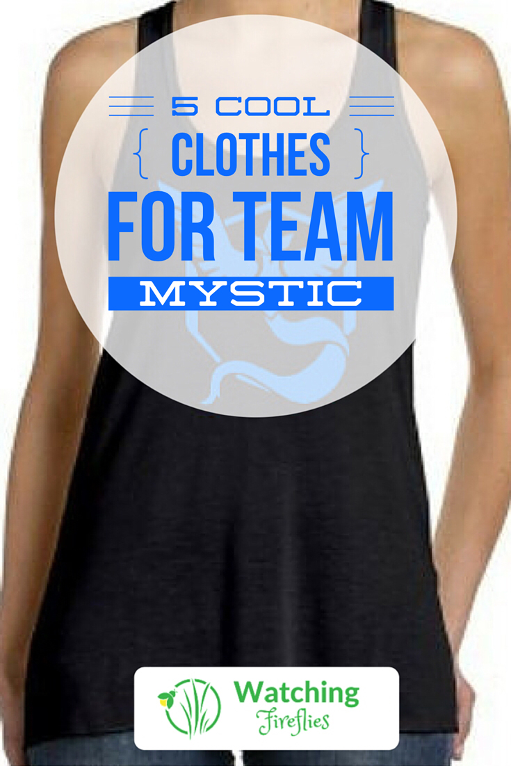 5 Cool Clothes for PokemonGo Team Mystic