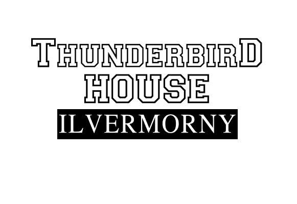 Thunderbird House Car Decal
