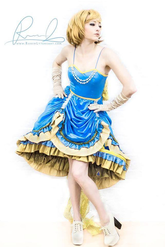 Steampunk Alice in Wonderland Dress