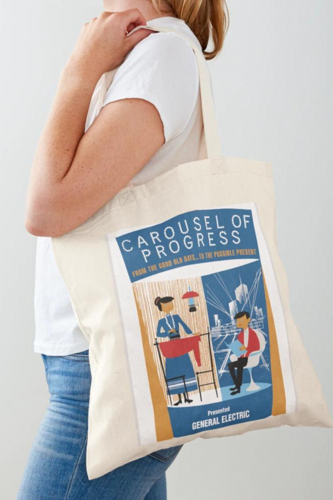 Carousel of Progress Tote Bag