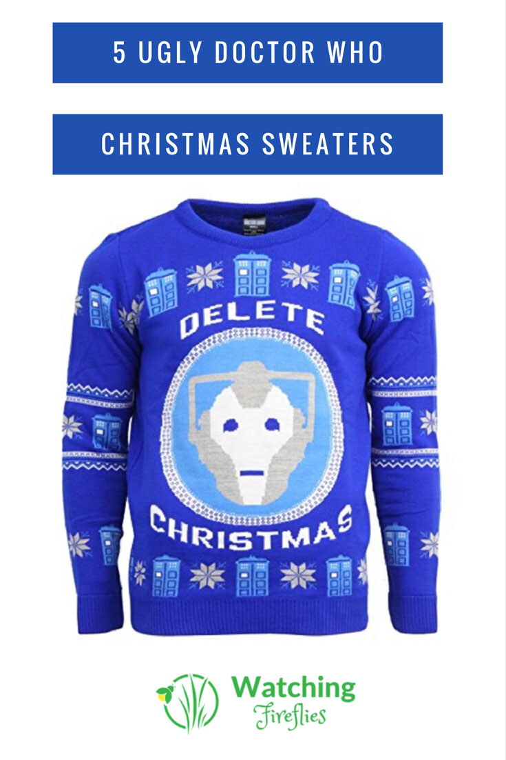 5 Ugly Doctor Who Christmas Sweaters