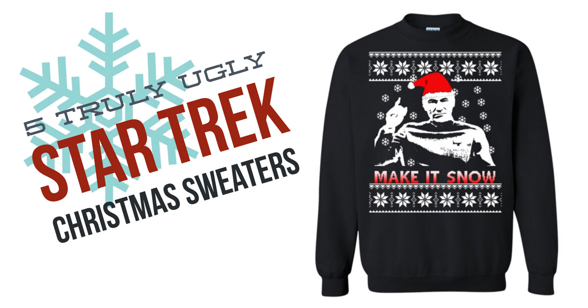 5 Truly Ugly Star Trek Christmas Sweaters