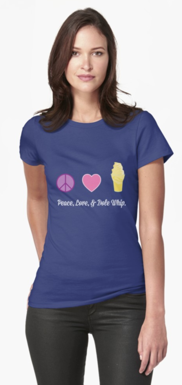 Peace Love and Dole Whip Disney T-Shirt