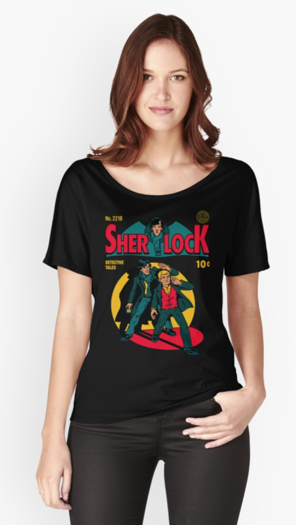 Comic Book Sherlock T-Shirt