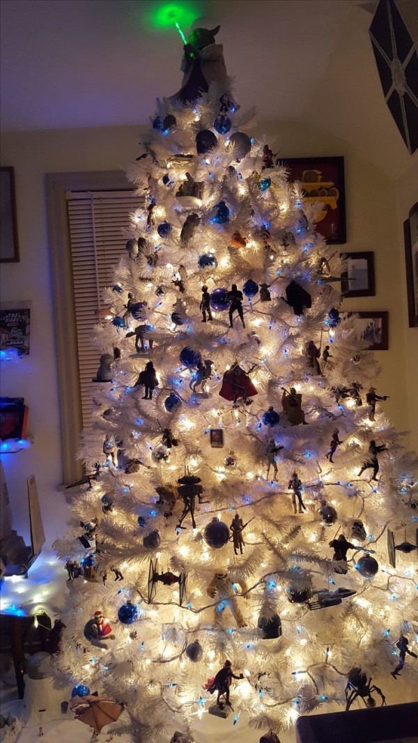 Planet Hoth Star Wars Christmas Tree