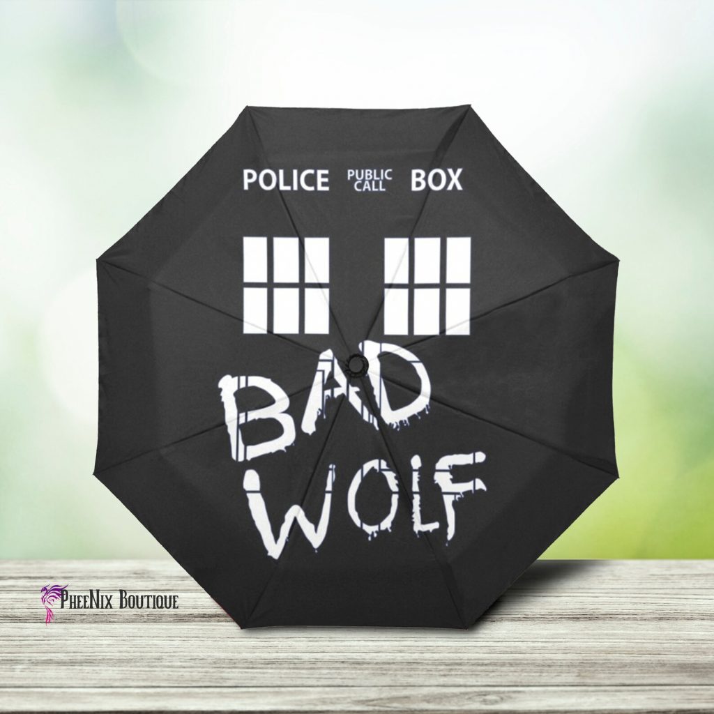 Bad Wolf Tardis Doctor Who Umbrella