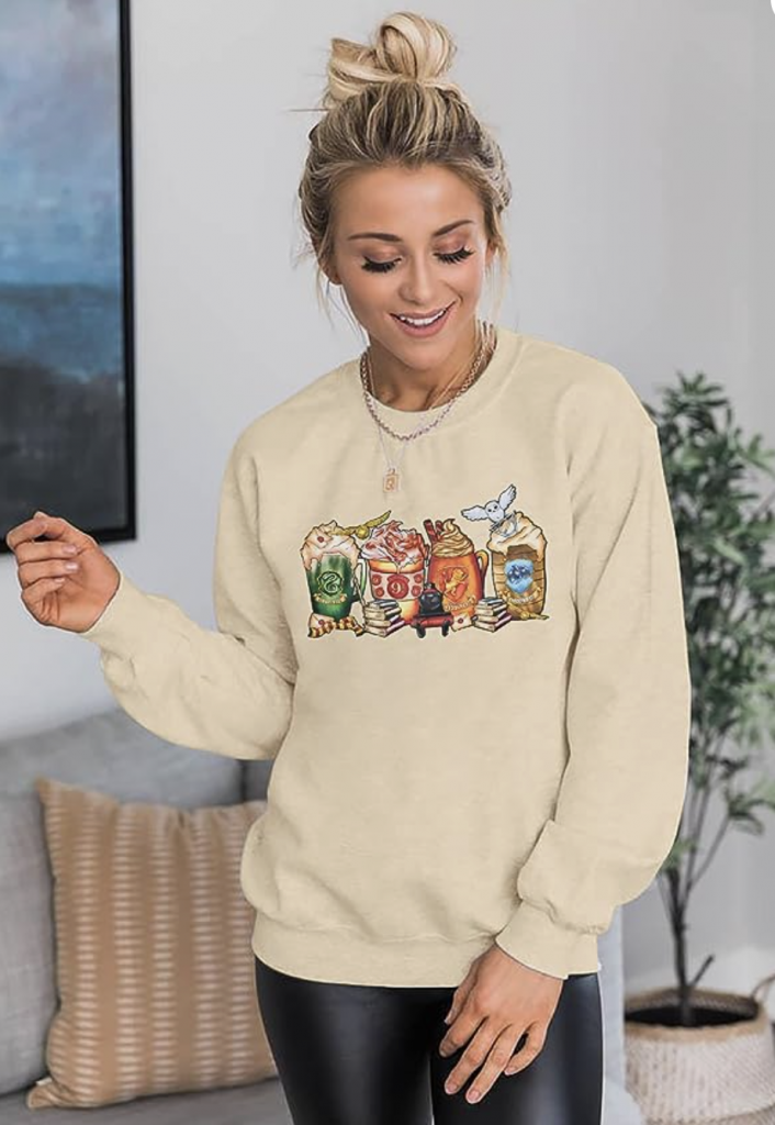 Harry Potter Themed Coffee Sweater