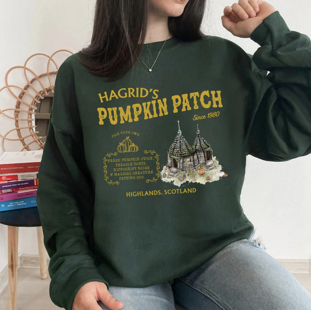 Hagrid's Pumpkin Patch in the Highlands, Scotland Sweater