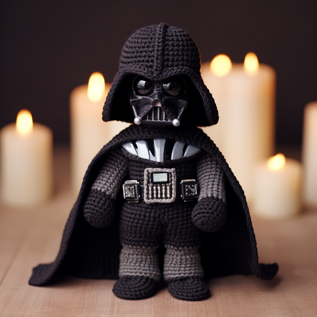 Crochet Darth Vader Star Wars Character