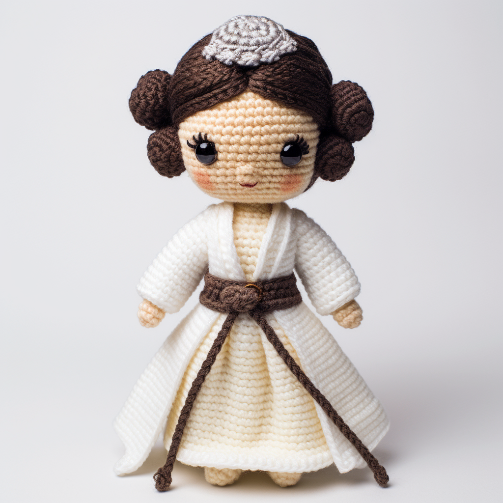Crochet Princess Leia Star Wars Character