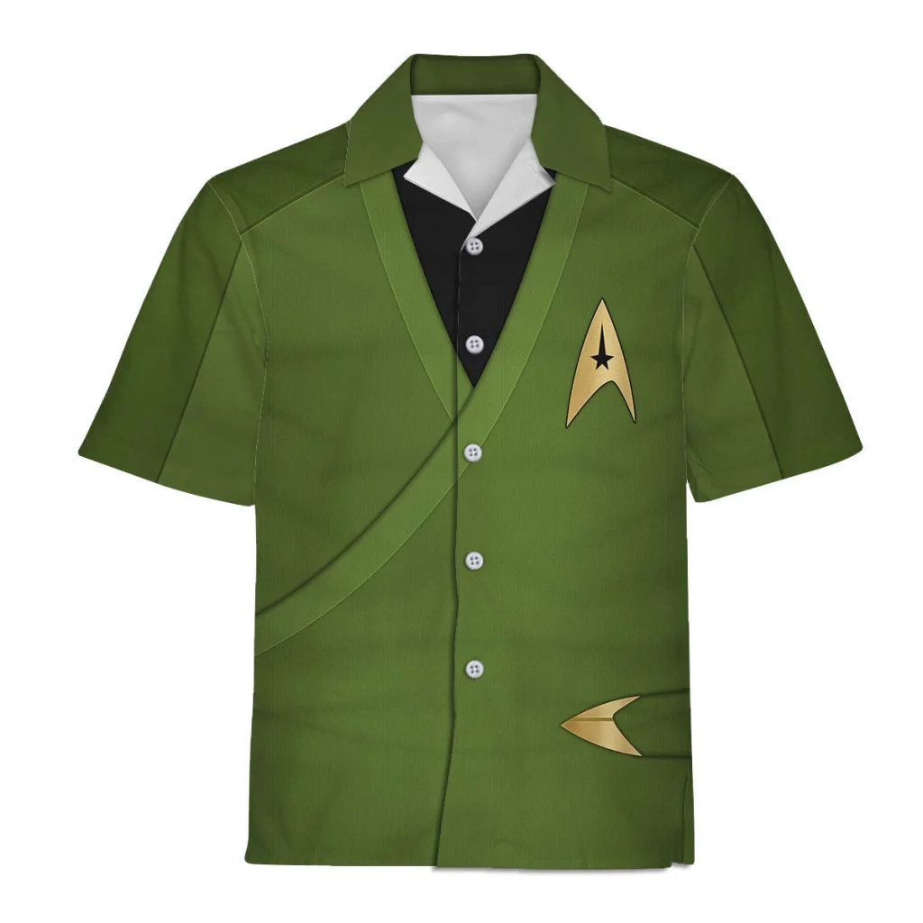 Captain Pike Green Uniform Shirt