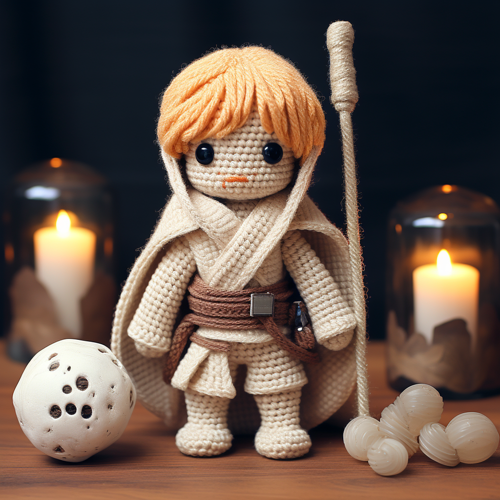 Crochet Luke Skywalker Star Wars Character