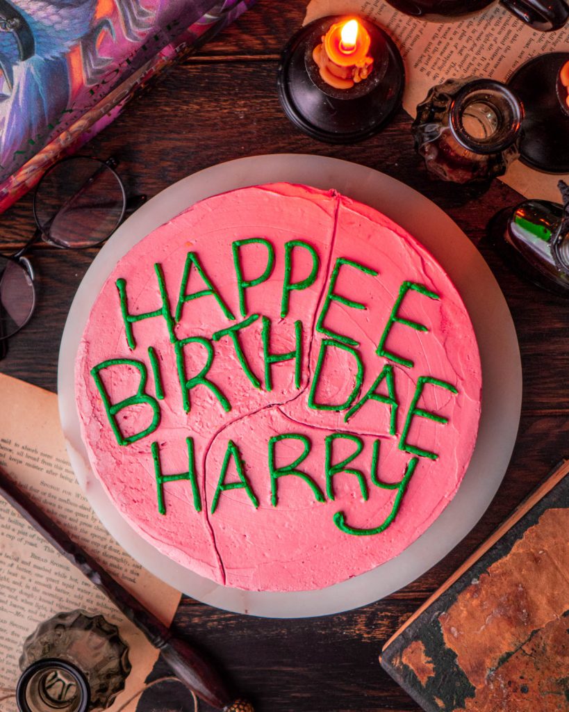 Hagrids Harry Potter Birthday Cake