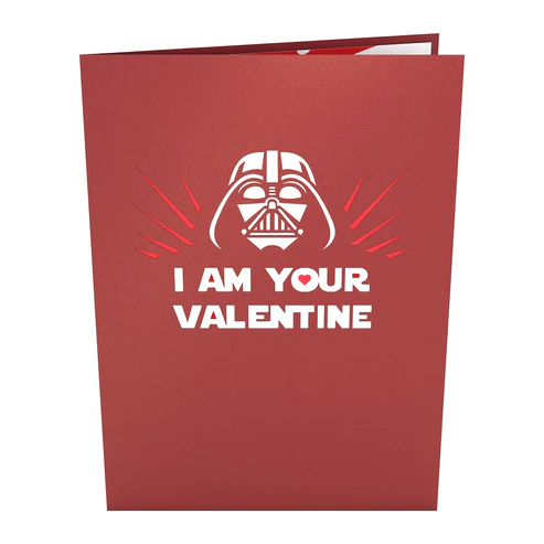 I am your Valentine Star Wars Valentines cards