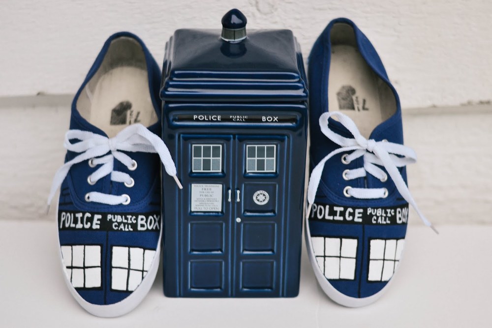 TARDIS Doctor Who shoes