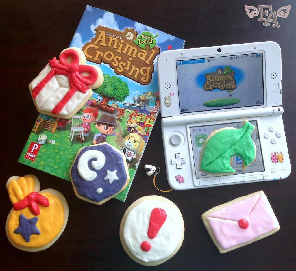 Animal Crossing New Leaf cookies