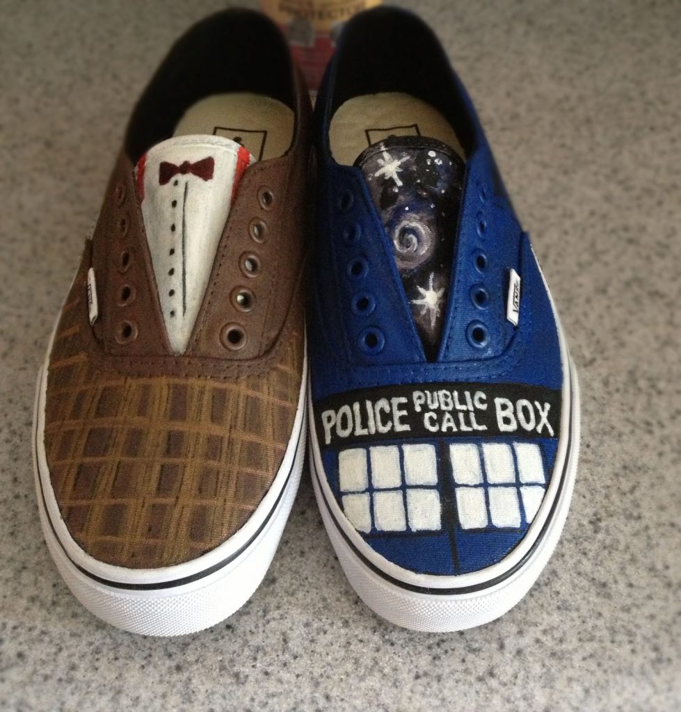 Whovian Vans Doctor Who shoes