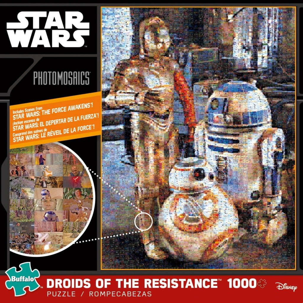 Droids of the resistance Star Wars puzzle