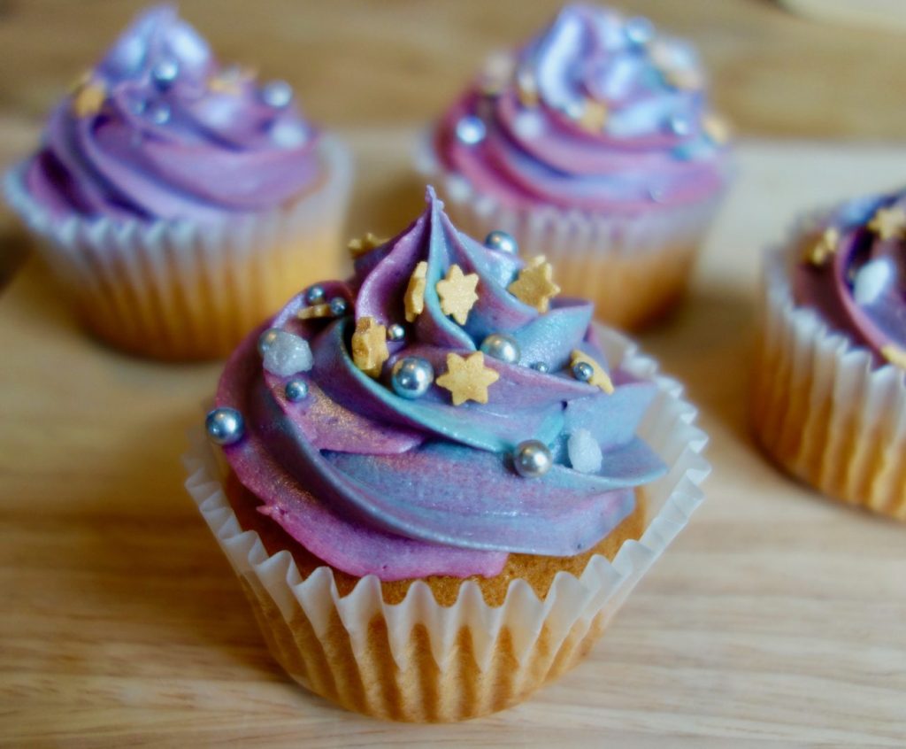 cosmic Doctor Who cupcakes