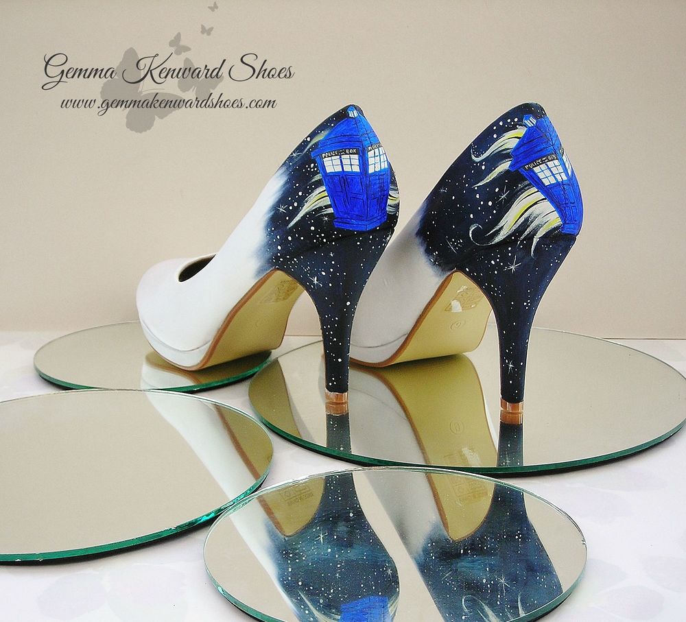 Wedding Doctor Who shoes