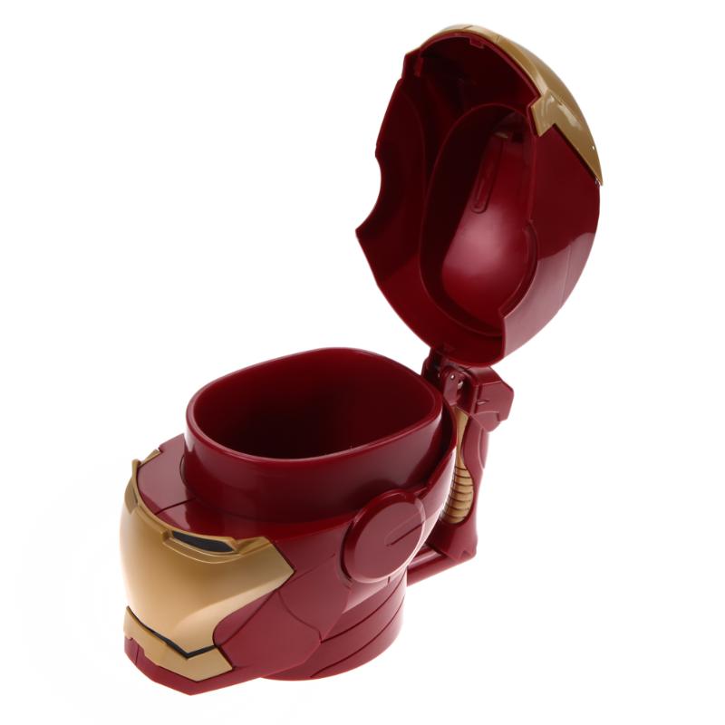 Iron Man mug with lid