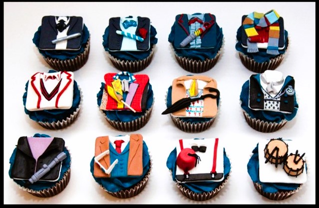 the doctors Doctor Who cupcakes