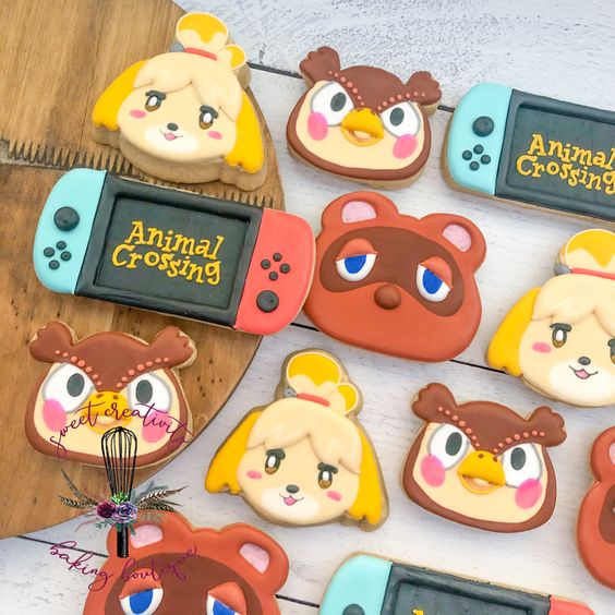 Nintendo and characters Animal Crossingcookies