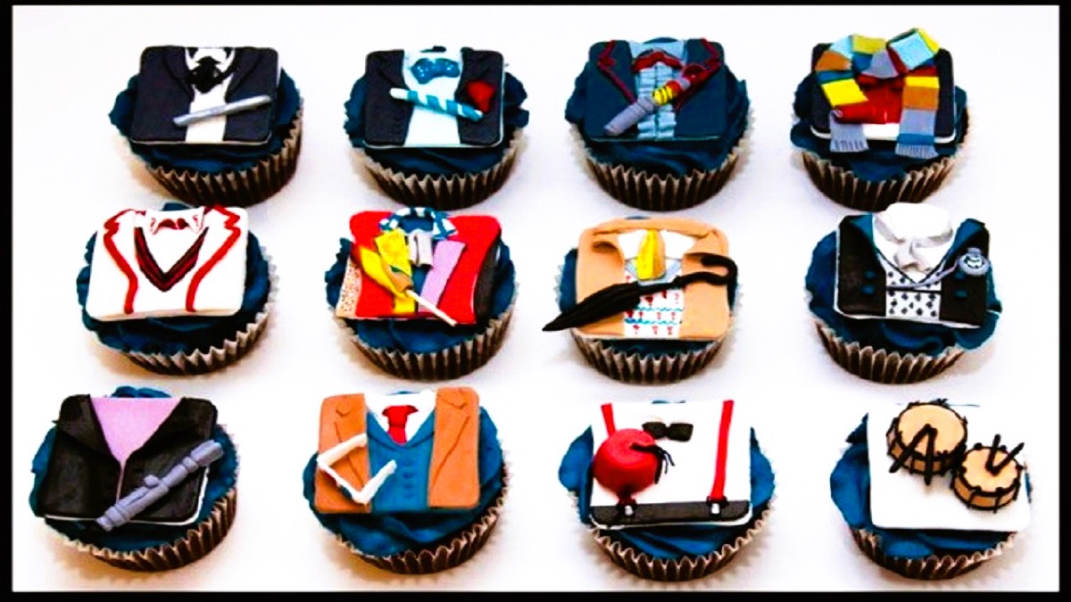 Doctor Who cupcakes