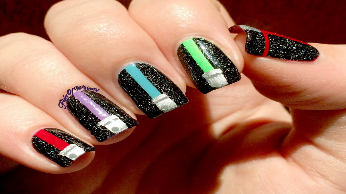 Star Wars nail designs