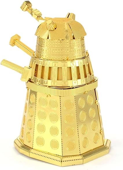 A gold Dalek 3d puzzle