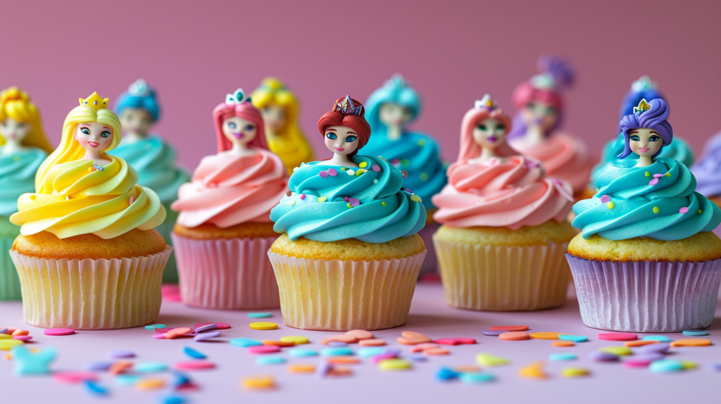 Tiny Princess Cupcakes
